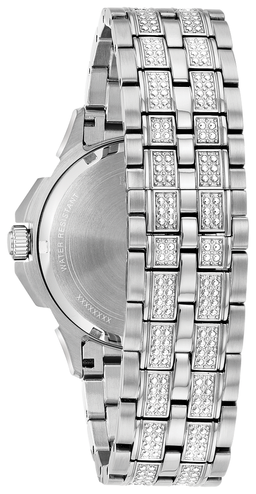 96C134 Bulova Men's Octava Silver Dial Watch