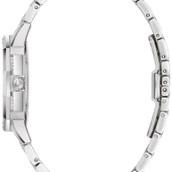 96L305 Bulova Octava Quartz Crystal Silver Dial Ladies Watch