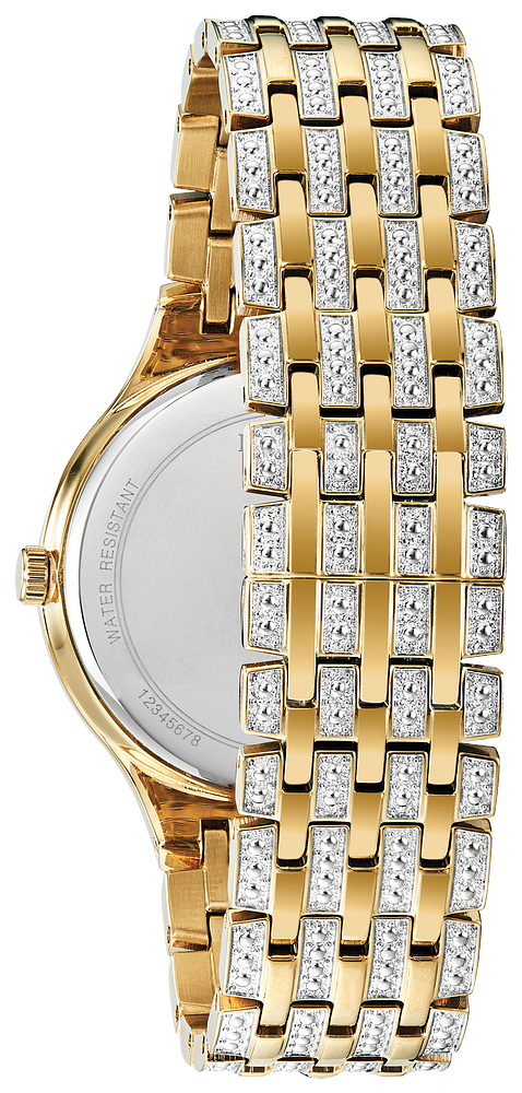 Bulova 98A229 Phantom Gold Stainless Steel Men's Watch