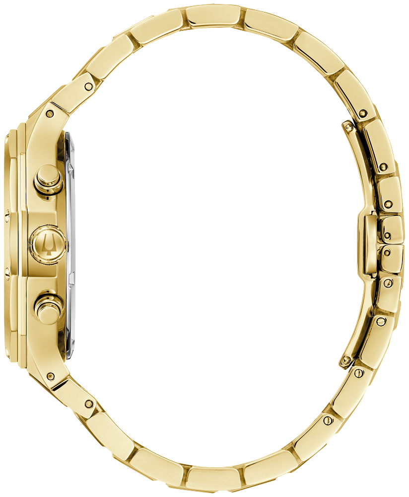 Bulova 97B232 Prestige Chronograph Quartz Gold Tone Men's Watch