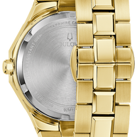 Bulova 97M119 Prestige Gold Tone MOP Dial Ladies Watch