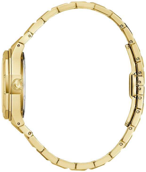 Bulova 97M119 Prestige Gold Tone MOP Dial Ladies Watch