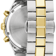 98B450 Bulova Prestige Chronograph White Dial Men's Watch