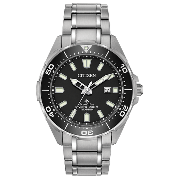 Citizen BN0200-56E Titanium Promaster Diver Black Dial Men's Watch