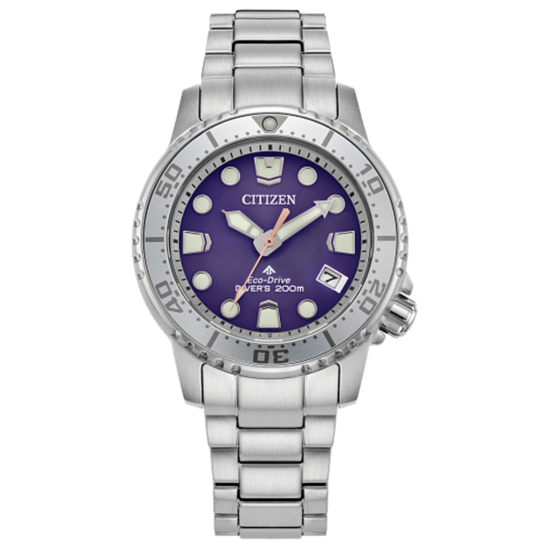 Citizen EO2027-50X Promaster Dive Eco-Drive Purple Dial Ladies Watch