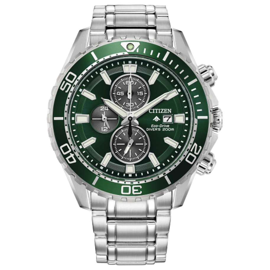Citizen CA0820-50X Promaster Drive Green Dial Mens Watch