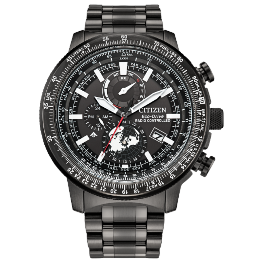 CITIZEN BY3005-56G Promaster Geo Trekker Eco-Drive Radio Solar Watch