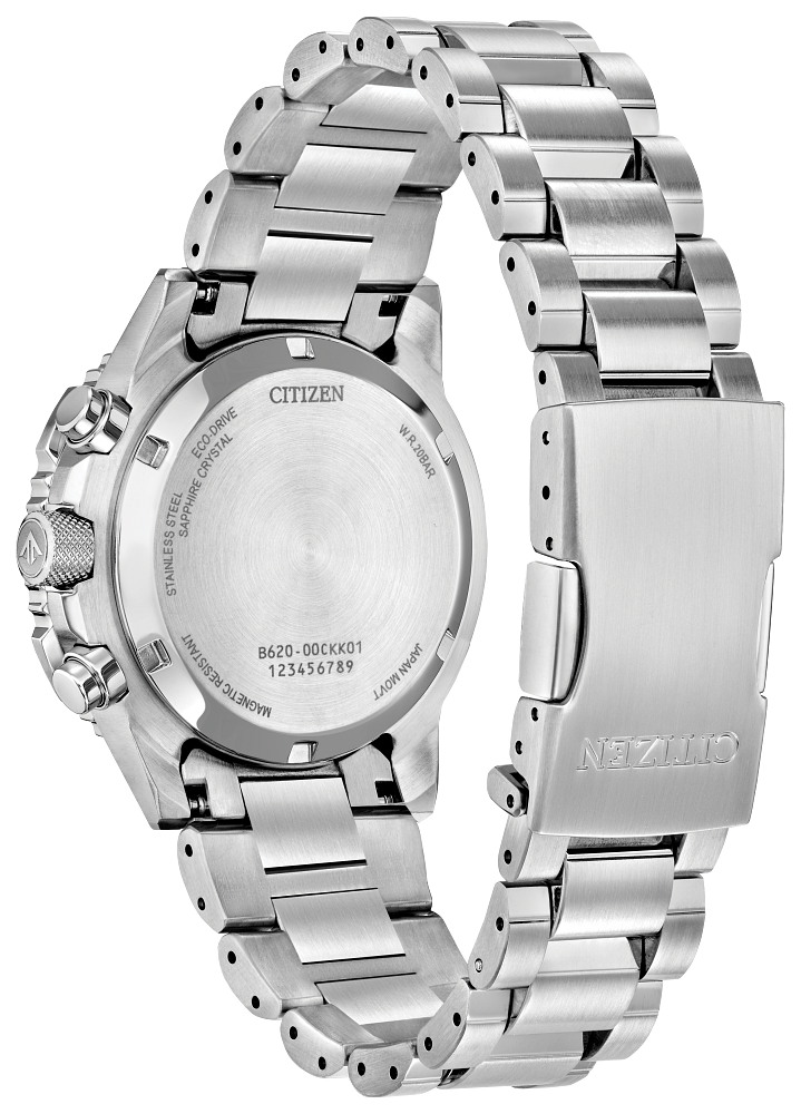 Citizen CA4660-61A Promaster Navihawk Chronograph Silver Dial Men's Watch