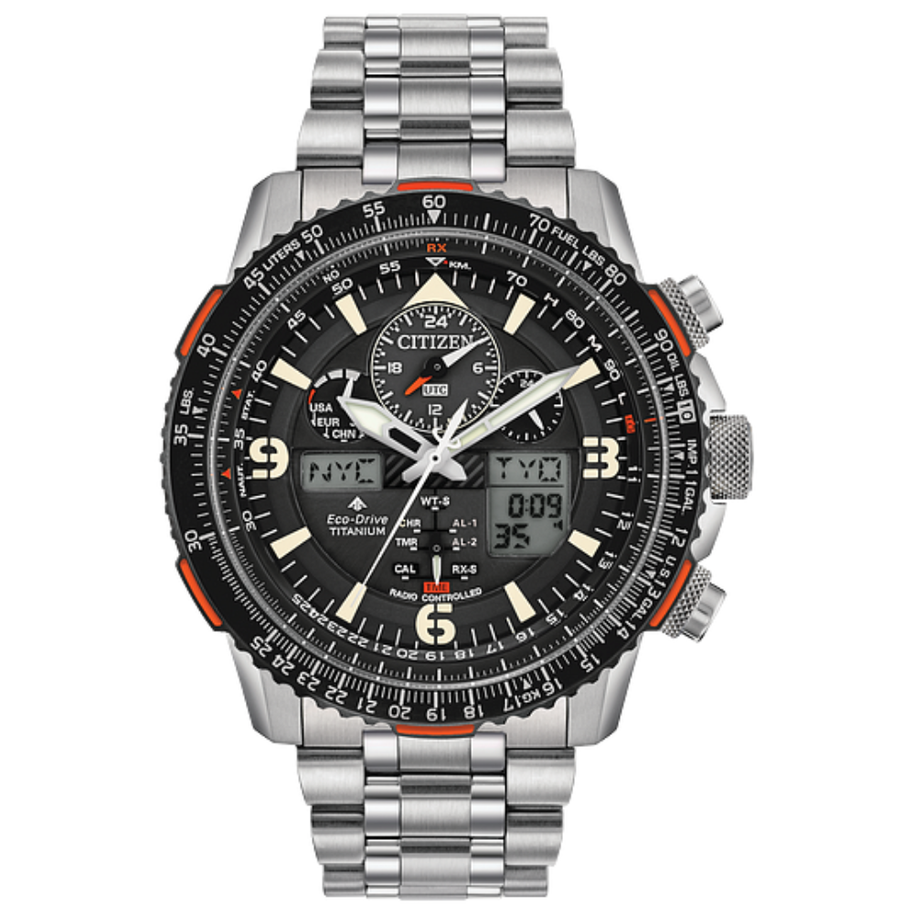 Citizen JY8108-53E Promaster Skyhawk A-T Titanium Black Dial Men's Watch