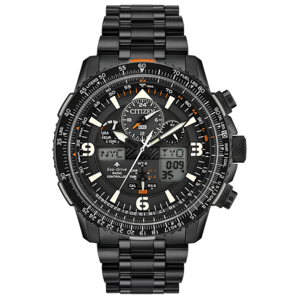 Citizen JY8075-51E Promaster Skyhawk A-T Black Dial Men's Watch