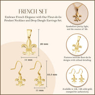 Tri-Color Gold Diamond Cut Heart Flower Rose Pendant Necklace (Available in Yellow/Rose/White Gold)