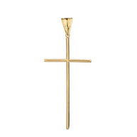 Gold Dainty Cross Pendant Necklace (1.70