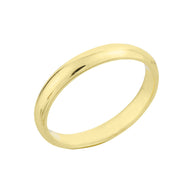Gold Classic Wedding Band 3MM (Available in Yellow/Rose/White Gold)