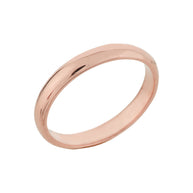 Gold Classic Wedding Band 3MM (Available in Yellow/Rose/White Gold)