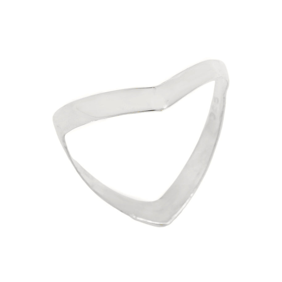 Sterling Silver Plain Thumb Ring