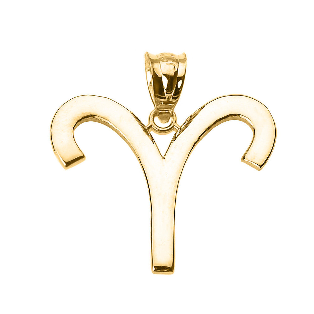 10K/14K Gold Zodiac Sign Custom Necklace (Available in Yellow Gold, Rose Gold, White Gold)