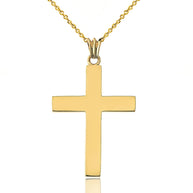 Solid Gold Cross(1.8