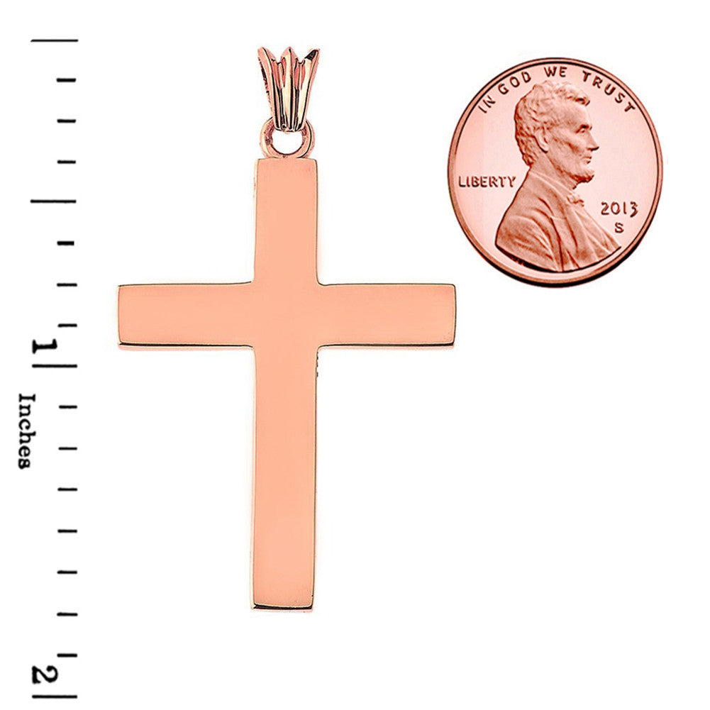Solid Gold Cross(1.8