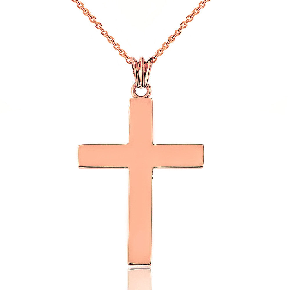 Solid Gold Cross(1.8