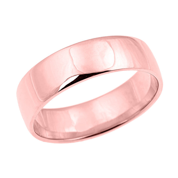 Gold Comfort Fit Classic Wedding Band - 7 MM(Available In Yellow/Rose/White Gold)