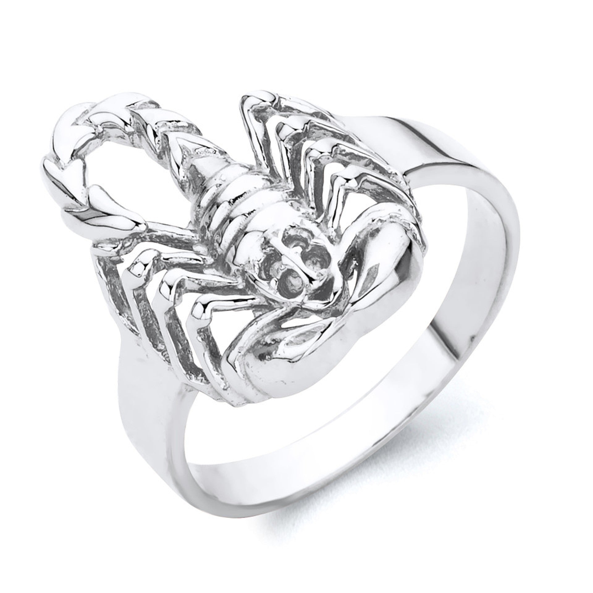 Gold Men's Scorpion Ring (Available in Yellow/Rose/White Gold)