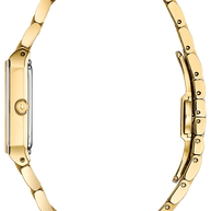 97P140 Bulova Quadra Yellow Gold-Tone Women's Watch