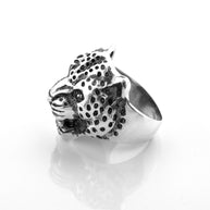 Sterling Silver Tiger Ring