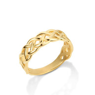 Gold Trinity Knot Hers Ring (Available in Yellow/Rose/White Gold)