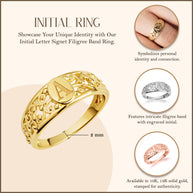 Gold Personalized Letter 