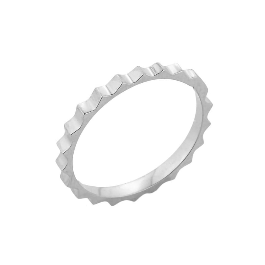 Gold Spiked Toe Ring (Available in Yellow/Rose/White)