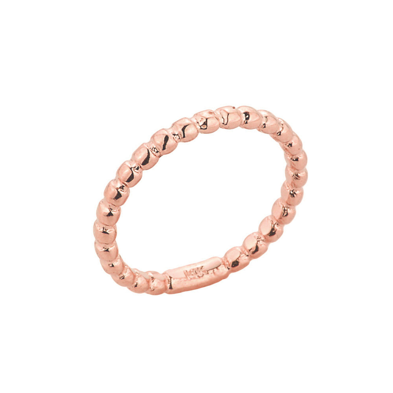 Gold Ball Chain Bead Toe Ring (Available In Yellow/Rose/White Gold)