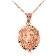 Lion's Head Small Pendant Necklace (1.01