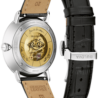 Bulova 96B406 Rat Pack Automatic Black Dial Men's Watch
