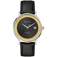 Bulova 96B406 Rat Pack Automatic Black Dial Men's Watch
