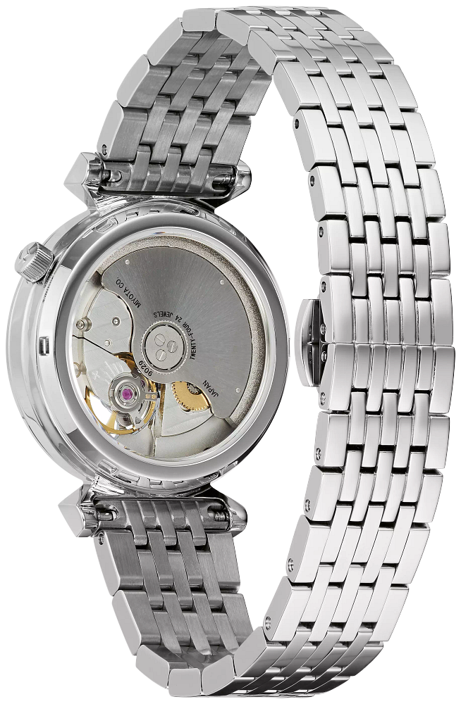 Bulova 96P222 Regatta White Dial Stainless Steel Ladies Watch