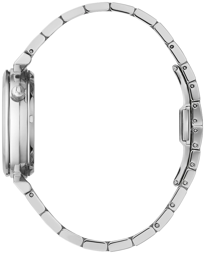 Bulova 96P222 Regatta White Dial Stainless Steel Ladies Watch