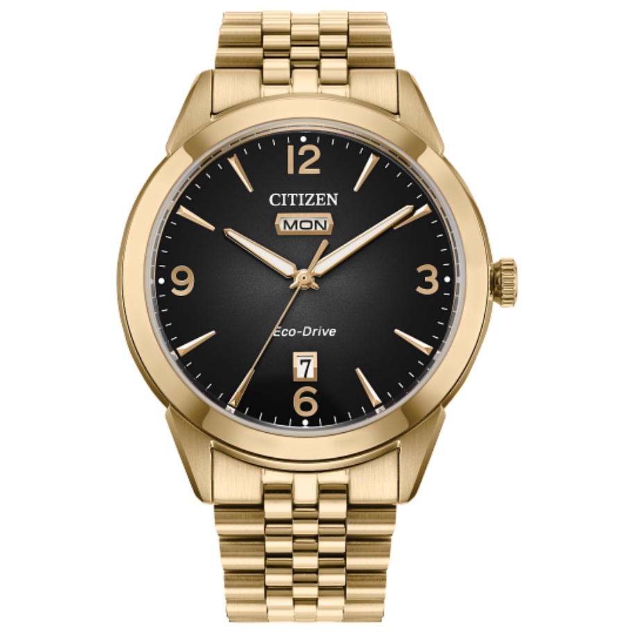 Citizen AW0152-58H Rolan Black Dial Stainless Steel Men's Watch
