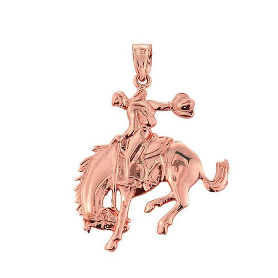 Gold Rooster Pendant (Available In Yellow/Rose/White Gold) (Copy)