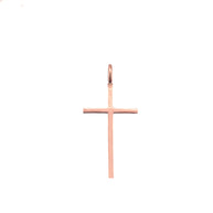 10K/14K Gold Dainty Cross Necklace (1.16