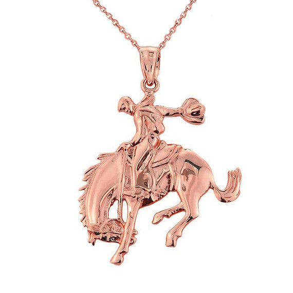Gold Rooster Pendant (Available In Yellow/Rose/White Gold) (Copy)