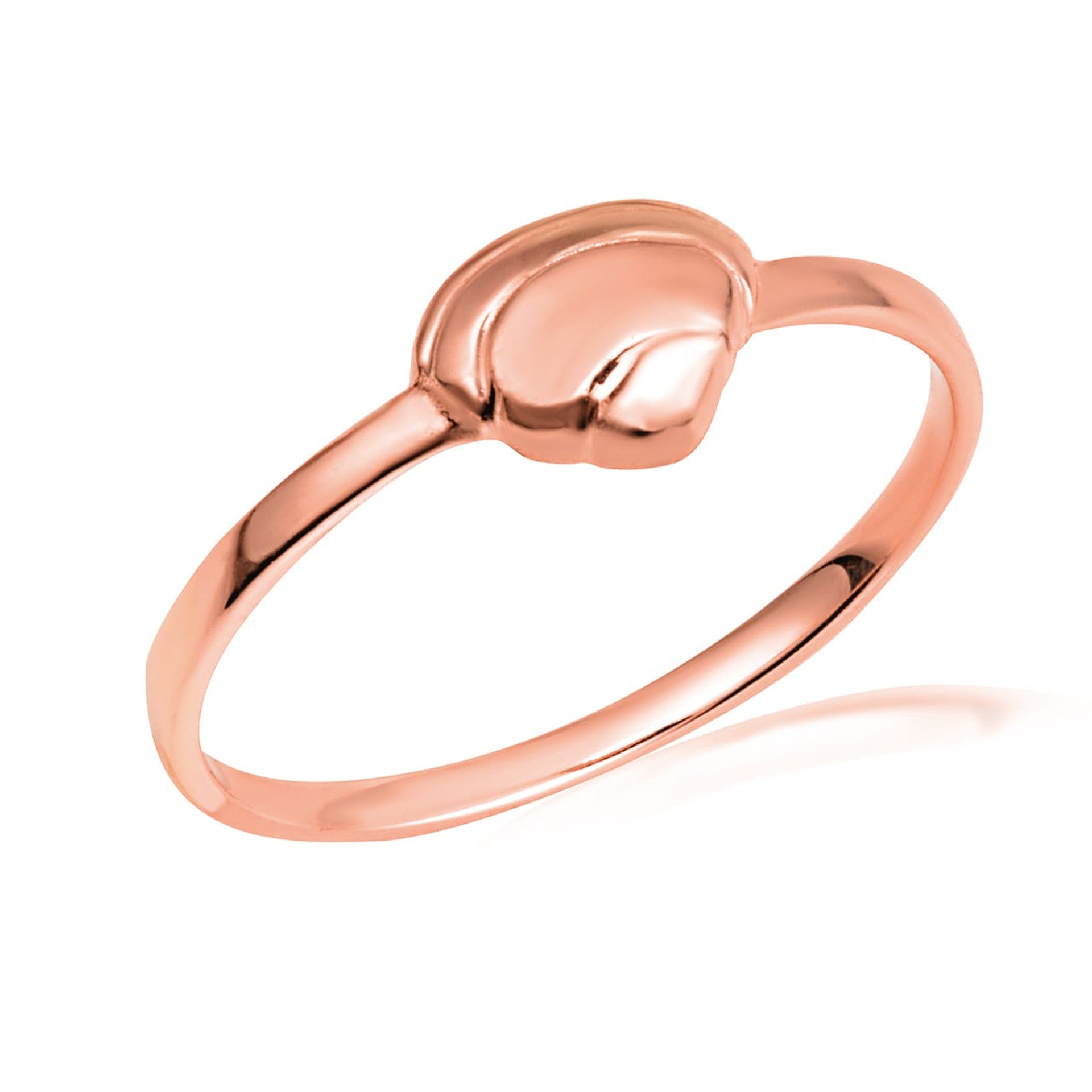 Gold Beach Seashell Ring (Available in Yellow/Rose/White Gold)