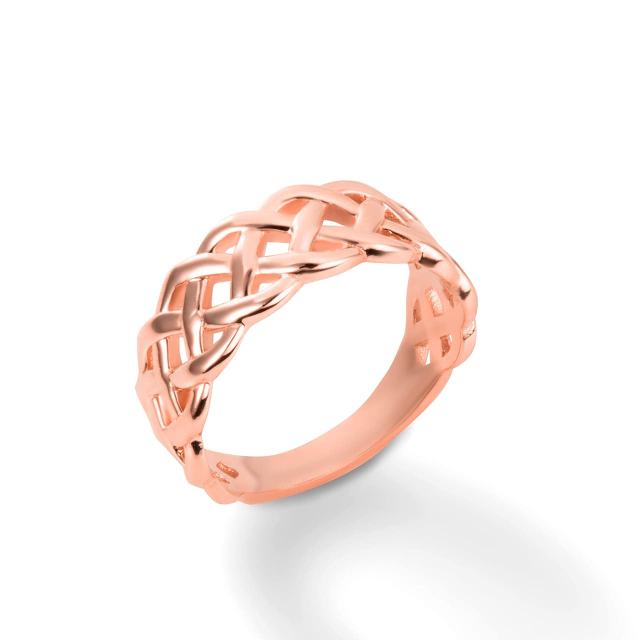 Gold Trinity Knot His Ring (Available in Yellow/Rose/White Gold)