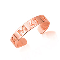 Gold Woman's Unique Amor Toe Ring (Available in Yellow/Rose/White Gold)