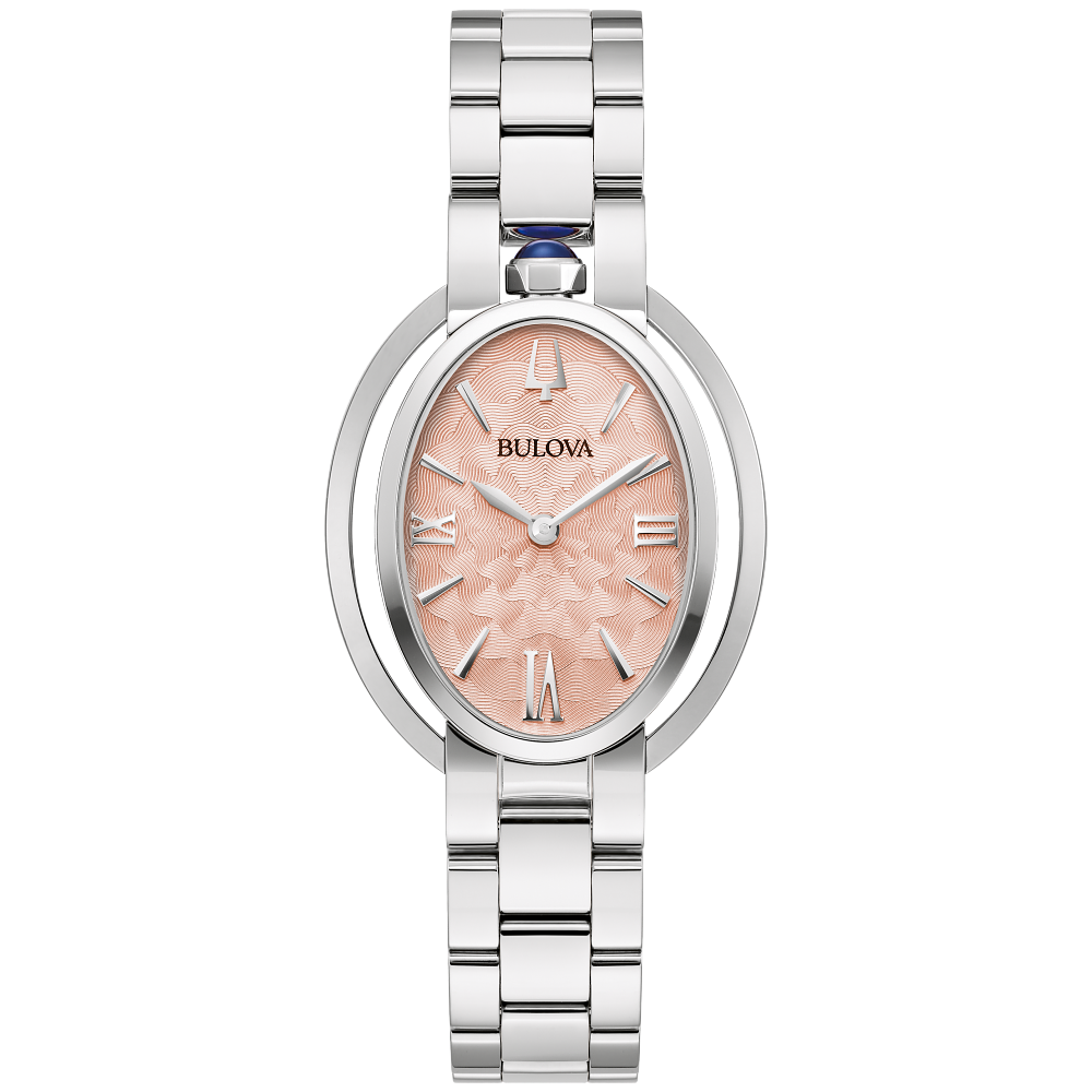 Bulova 96L331 Rubaiyat Silver Tone Ladies Watch