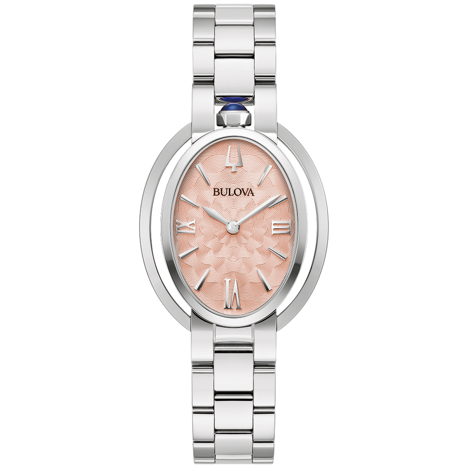 Bulova 96L331 Rubaiyat Silver Tone Ladies Watch
