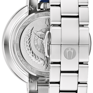 96L338 Bulova Rubaiyat Silver-Tone MOP Dial Ladies Watch