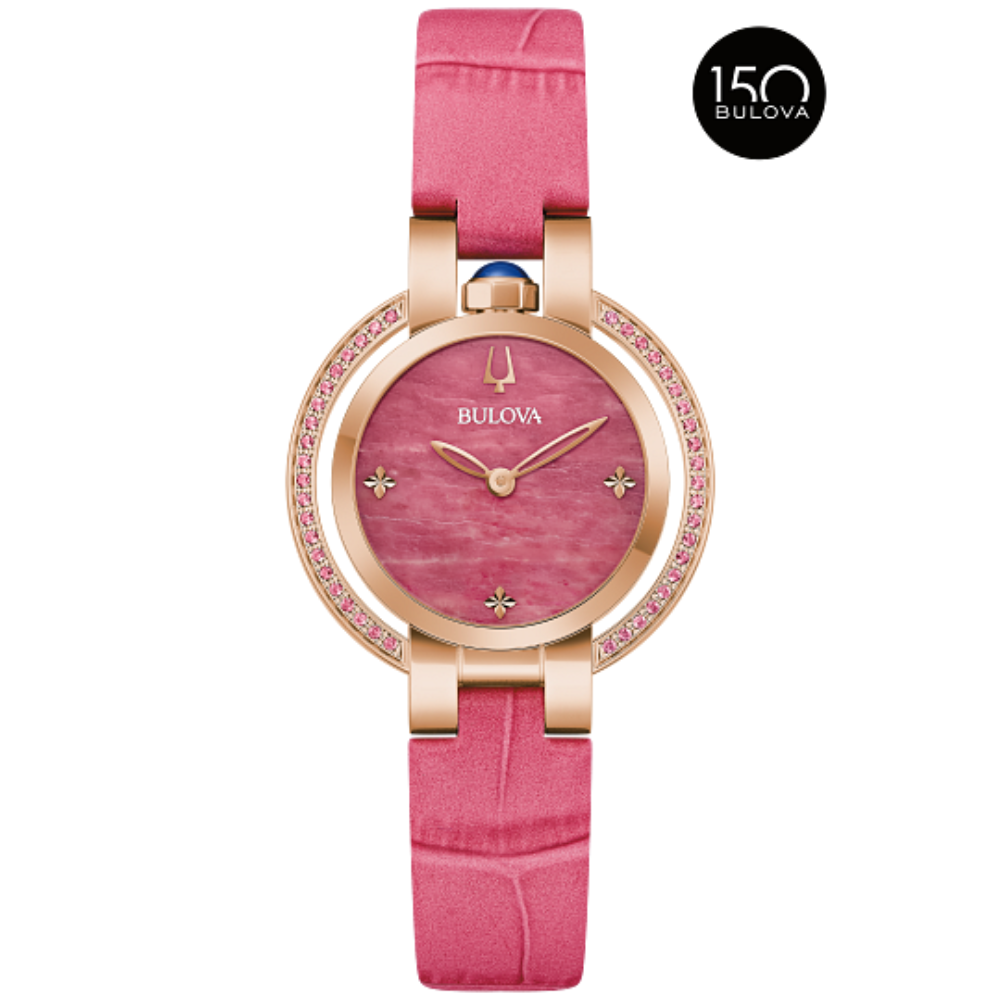 Bulova 97R103 Rubaiyat Spring Pink Dial Women's Watch