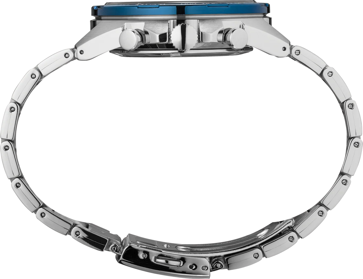 Seiko SSB321 Essentials Quartz Chronograph Blue Dial Men's Watch