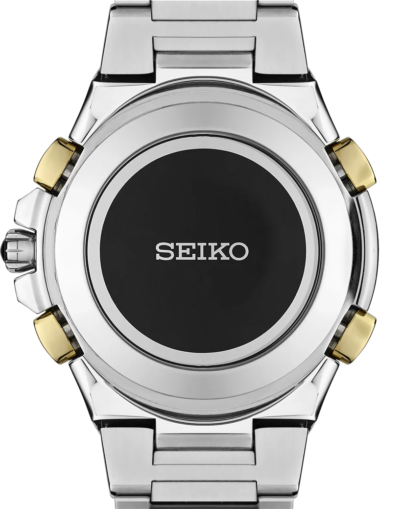 SSG010 Seiko Solar Coutura Radio Chronograph Black Dial Men's Watch