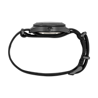 SSK025 Seiko 5 Sports Automatic Black Dial Leather Men's Watch
